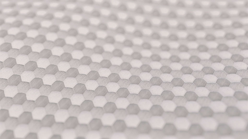 Memory foam topper fabric animation