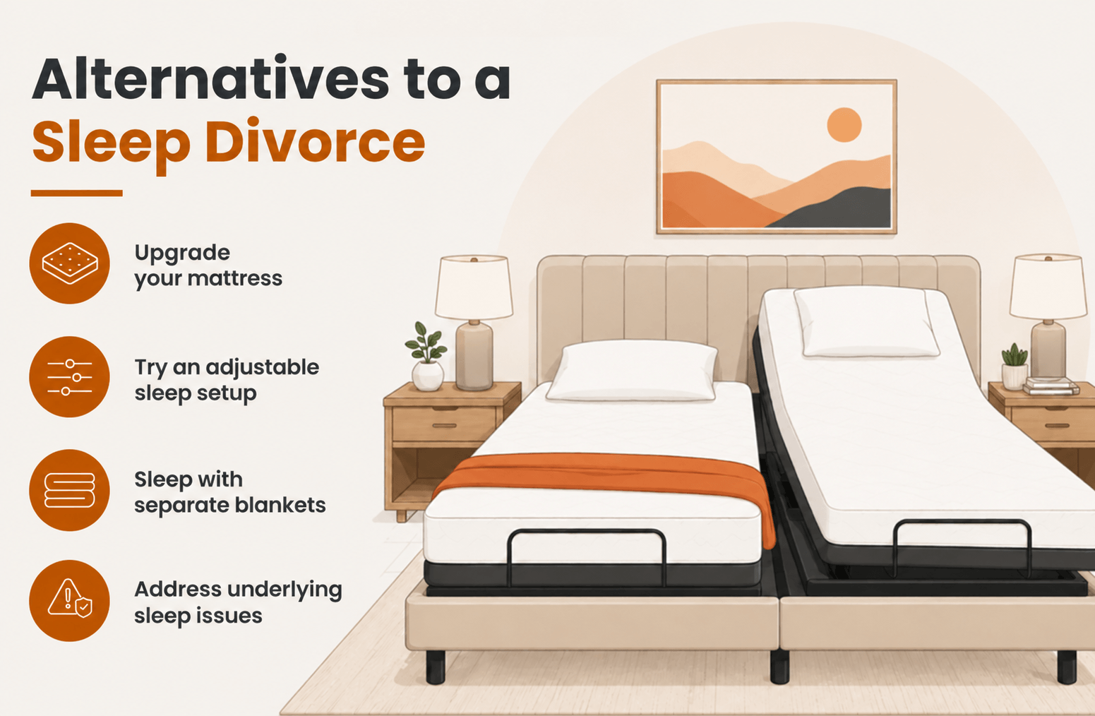 Alternatives to a sleep divorce